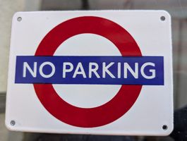 No Parking Schild klein 