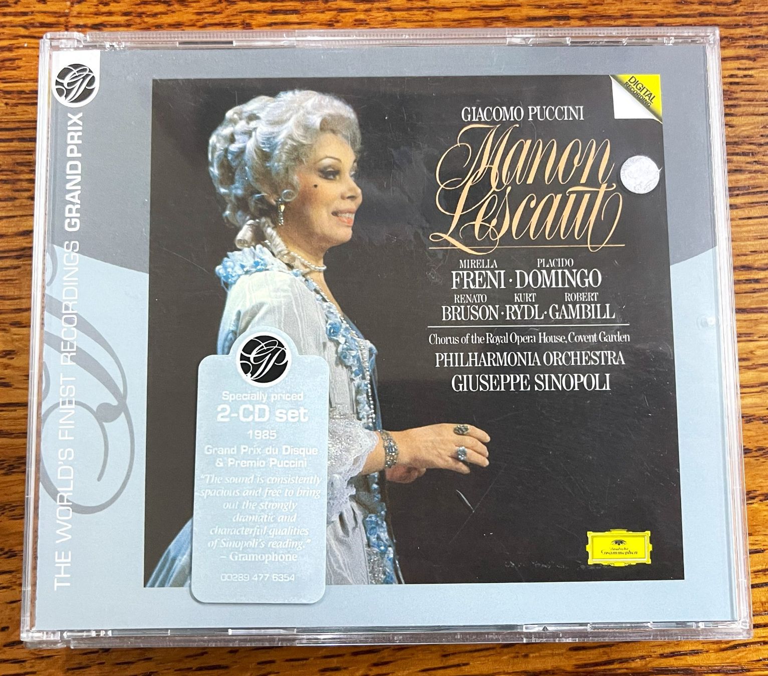 CD: 2CD Box: Giacomo Puccini - Manon Lescaut – Usato da Oftringen venduto da Vucki