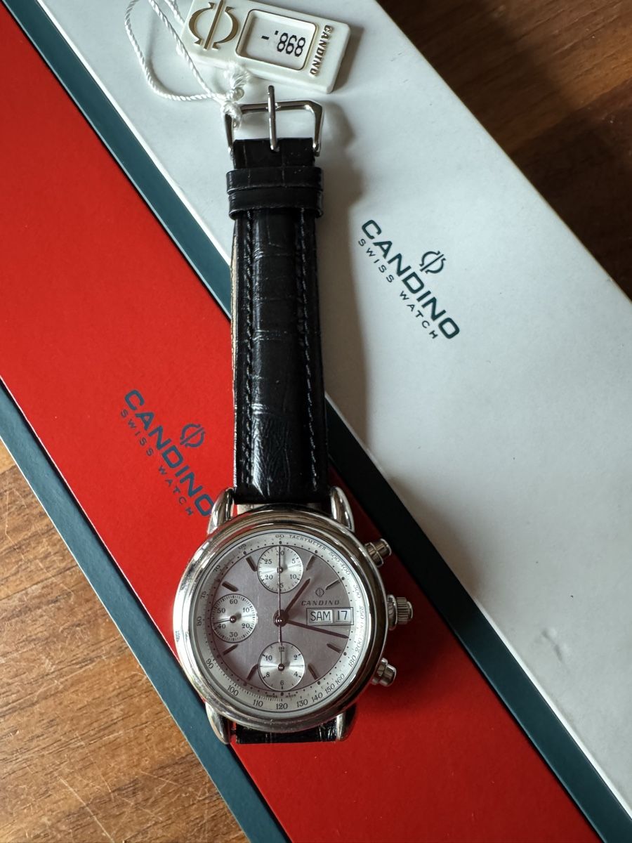 Candino Uhren: Neuer Candino Palladium Herrenchronograph, Automatic – Neu und originalverpackt aus Rünenberg von Fendi02 2