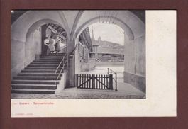 LUZERN - Spreuerbrücke - Leute