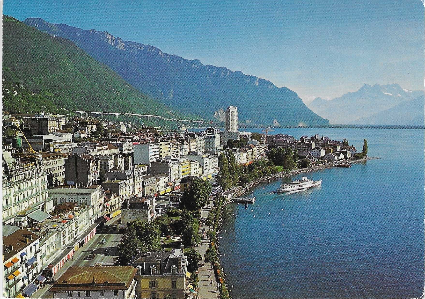 Cartoline postali: Montreux VD – Usato da Rothrist venduto da Stranglehold