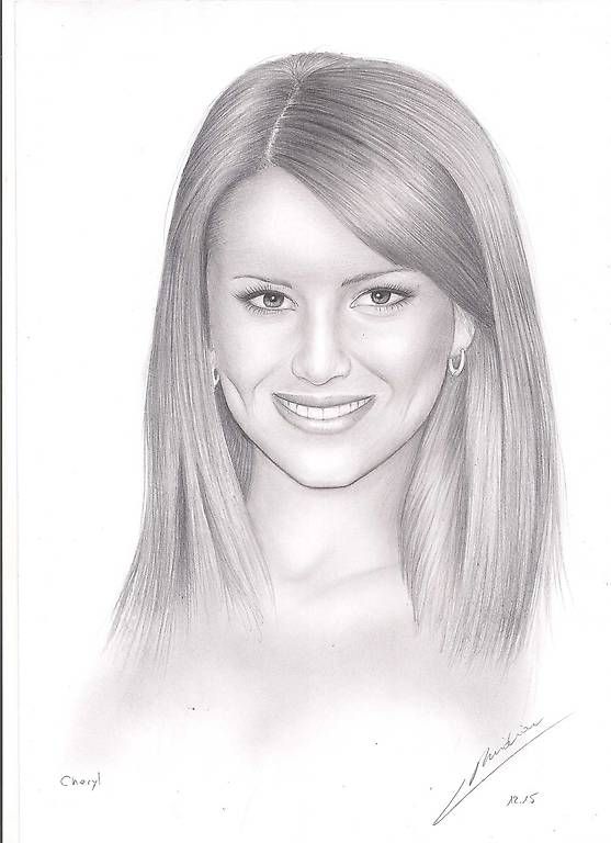 Crayons, crayons de couleur & craies: Dessin Cheryl Cole /Tweedy - original – D'occasion à Ecublens VD par Largo1