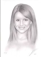 Dessin Cheryl Cole /Tweedy - original