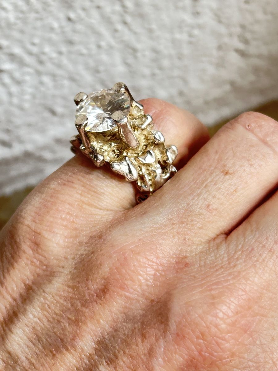 Anelli: Silberring MASSIV DESIGNER (50) – Usato da Laufen venduto da Bellebellezza 6