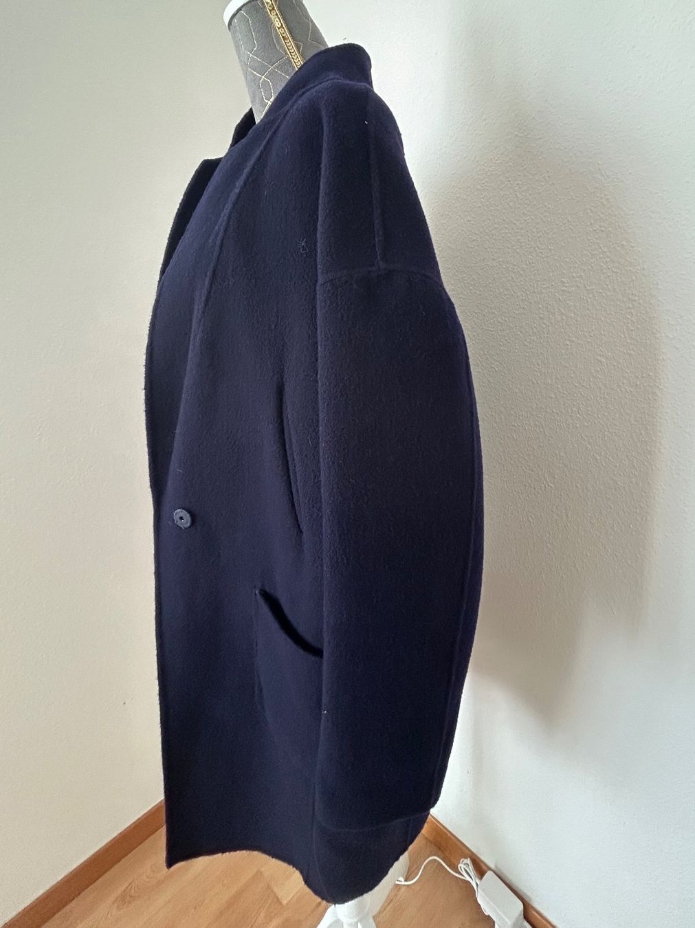 Mäntel: New LEONARDO Wollmantel Oversized Blau M Neu – Neu und originalverpackt aus Zumikon von NG1979 5