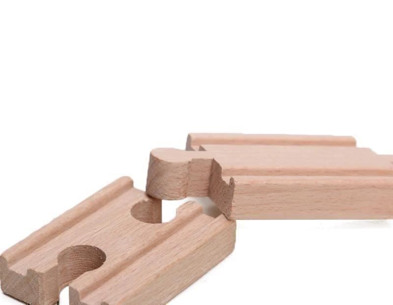 Modelleisenbahnen: 10 x rails de Train en bois adaptateurs – Neu und originalverpackt aus Gurmels von Swisspod 2