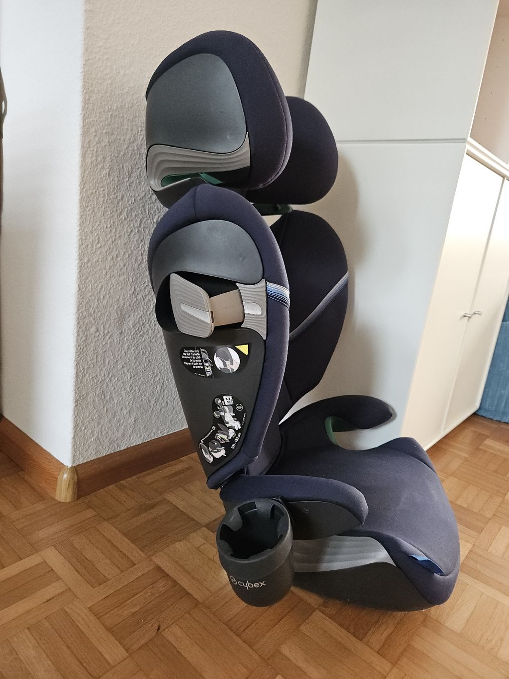 Cybex Sièges auto: Cybex Solution S-i-Fix Kindersitz 100-150 cm Blau – D'occasion à Basel par 200_xt6x 1