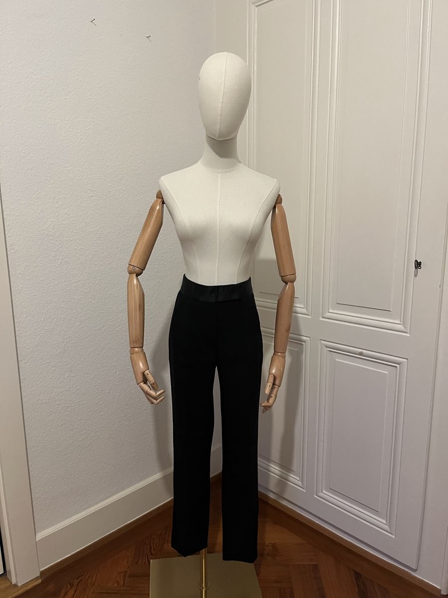 Zara Hosen: Zara Black Trousers, Basic Collection, Size M - Stylish! – Gebraucht aus Mies von Nib2011 1