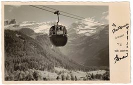 Les Diablerets - Gondelbahn Les Diablerets--Isenau