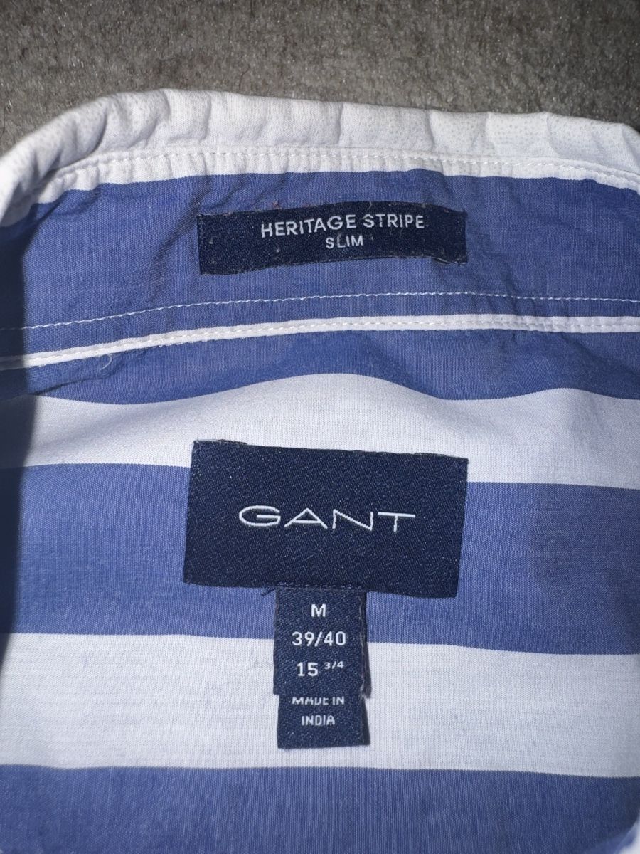 Gant Camicie: Gant Hemd gestreift  – Usato da Schaan venduto da kri_tsw8 5