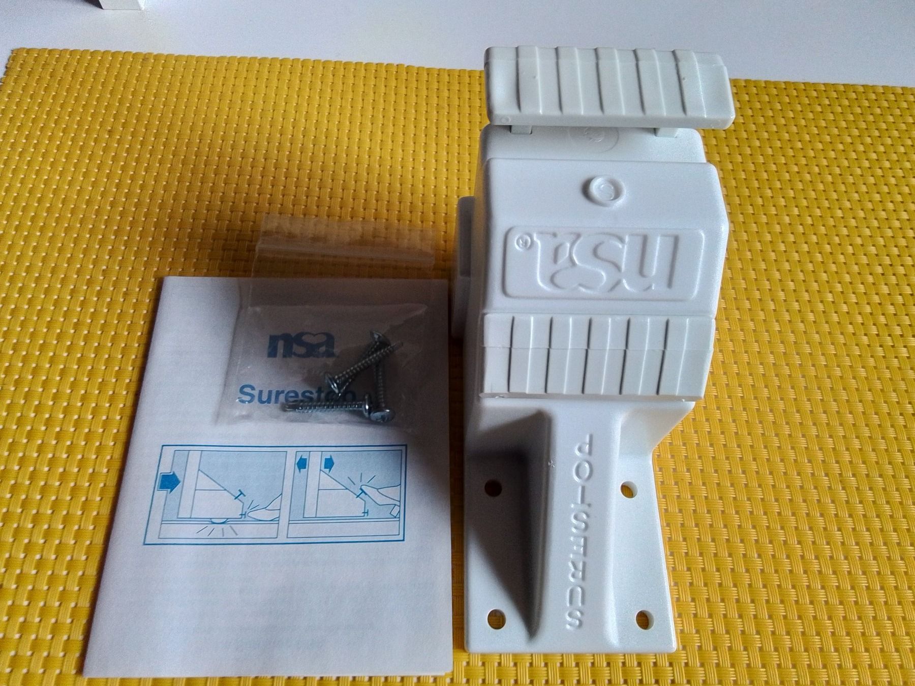 Porte: NSA - Türstopper - Einbruchsicher – Nuovo e nell'imballaggio originale da Rebstein venduto da Buchsi03 3
