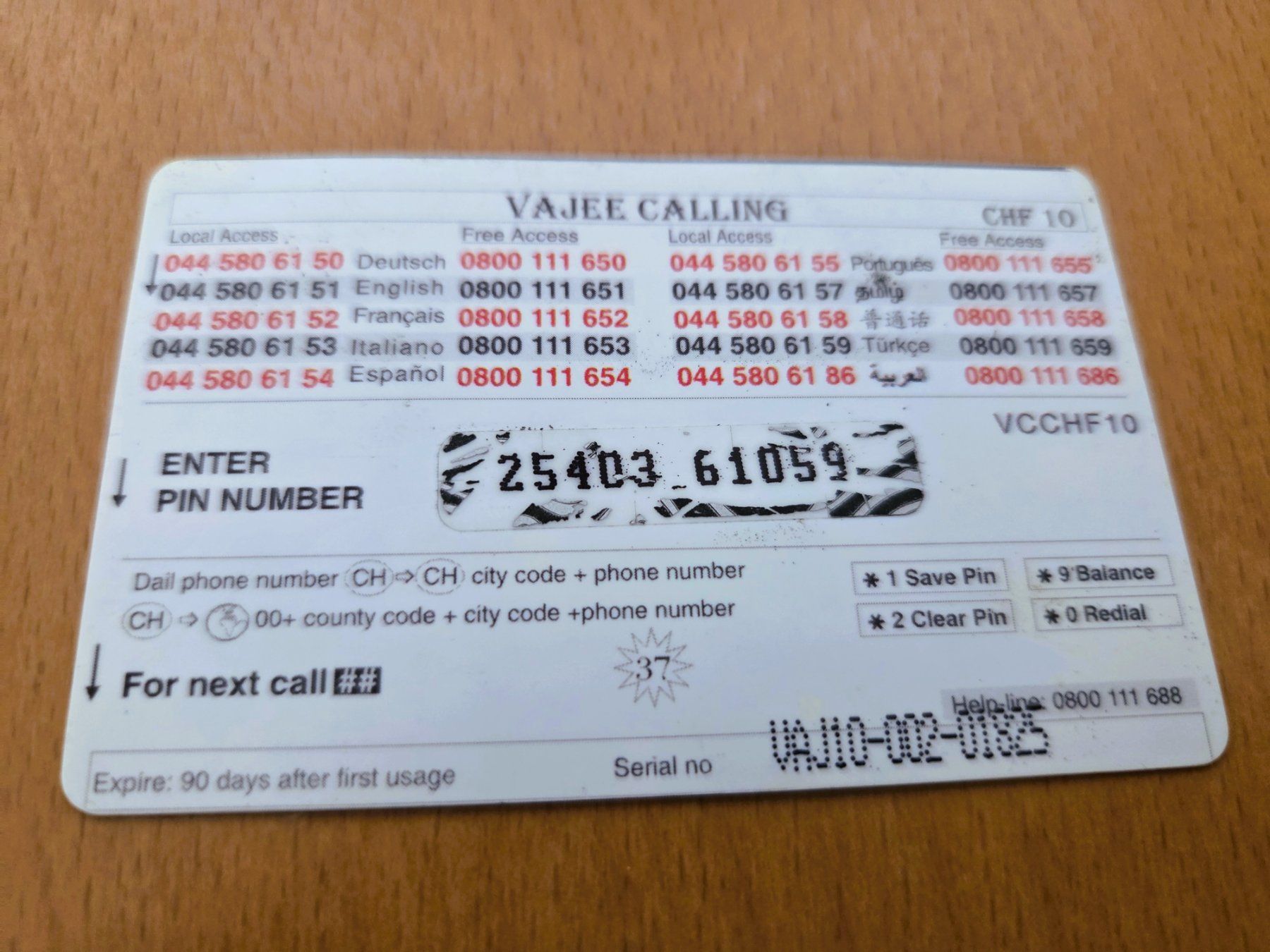 Schede telefoniche: PREPAID - SCHWEIZ – Usato da Brüttisellen venduto da Nighttrain 1