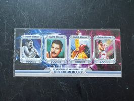 Queen Freddie Mercury 2016 Guine-Bissau Block ** (A1276)