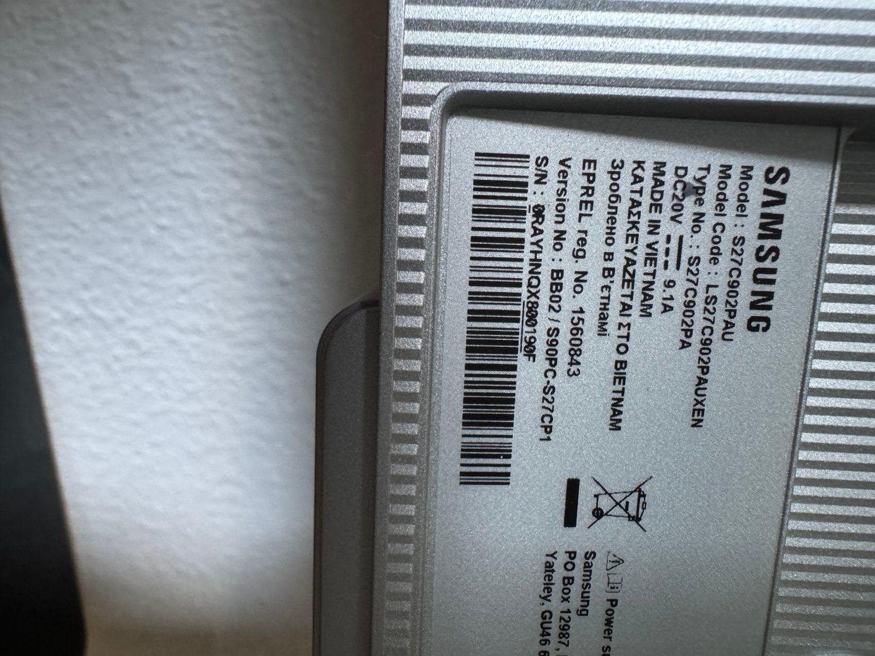 Samsung Monitore: Samsung ViewFinity S9 (5K) – Gebraucht aus Zürich von TBLT01 5