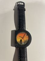 F 861 ) seltene Künstler Uhr funktioniert