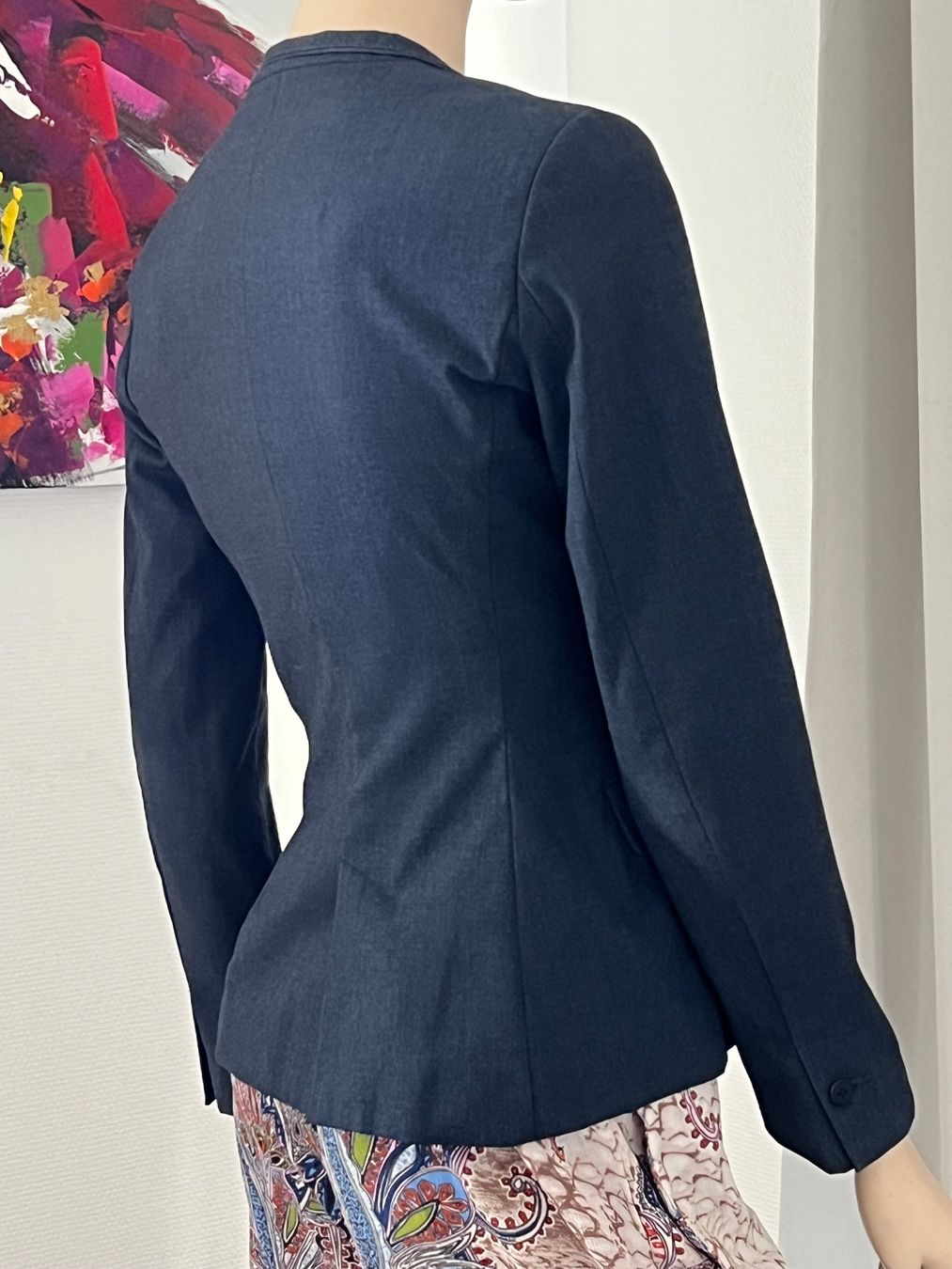 Zara Jacken: Damen Blazer dunkelblau Grösse 34 – Gebraucht aus Zürich von ost_5sdl 4