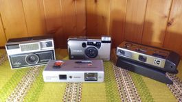 Lot appareil photo analogique non testé