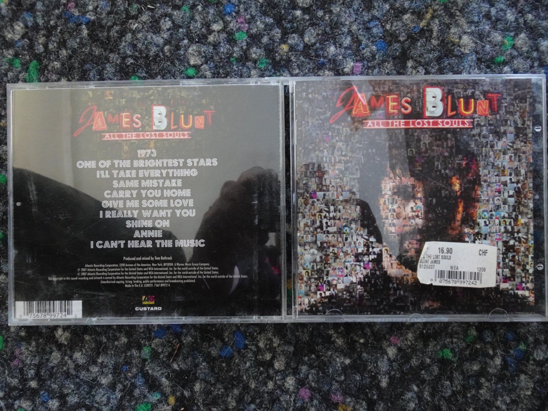 CDs: CD : James Blunt – Gebraucht aus Lotzwil von Kiddis