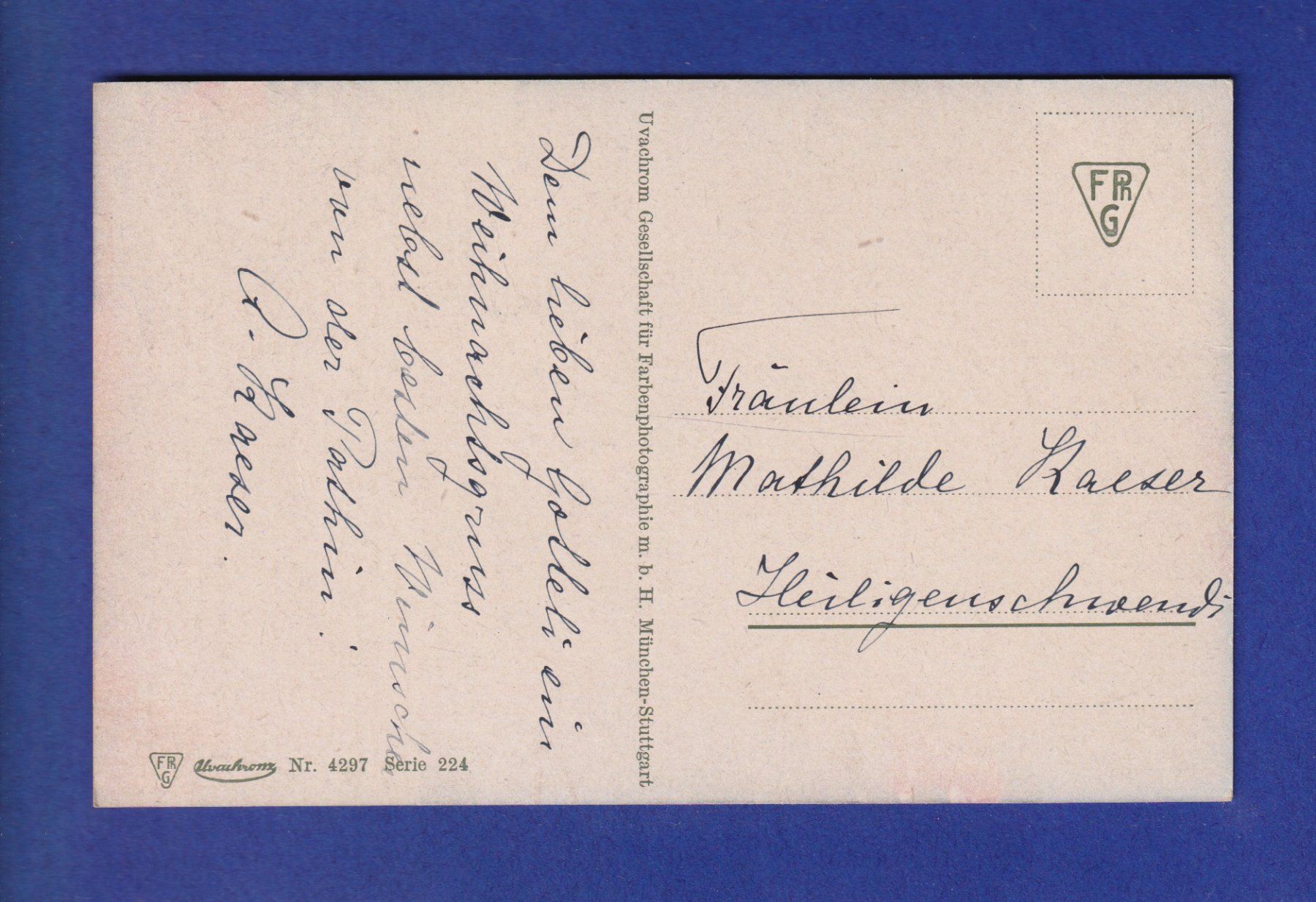 Cartoline postali: OISEAU - Rouge-Gorge et petits – Usato da Pully venduto da nicecards-shop 1