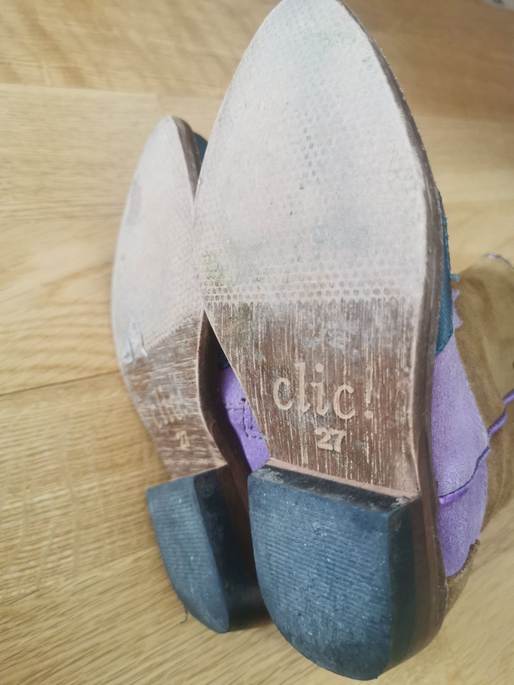 Scarpe per ragazze: Click! Wildleder Schuhe gr.27 – Usato da Zürich venduto da Simfa 3