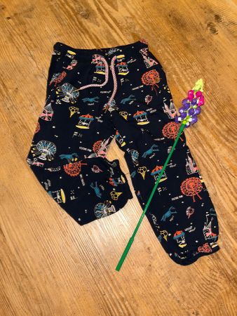 Dunkelblaue Sommerhose 98 Babyface - neuwertig