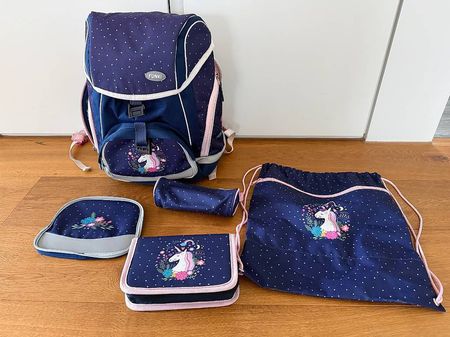 Schulrucksack Set Einhorn