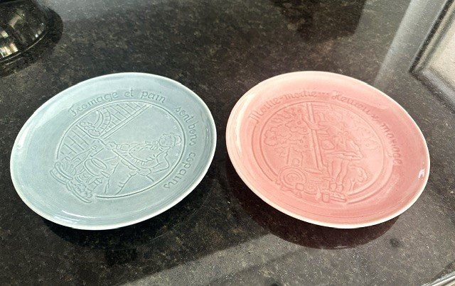 Teller: +  SeT  FoNdueteLLeR  + – Gebraucht aus Winkel von zeho
