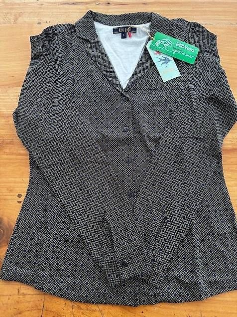 King Louie Camicette: Hübsche neue King Louie Bluse S – Nuovo e nell'imballaggio originale da Bern venduto da Delirious