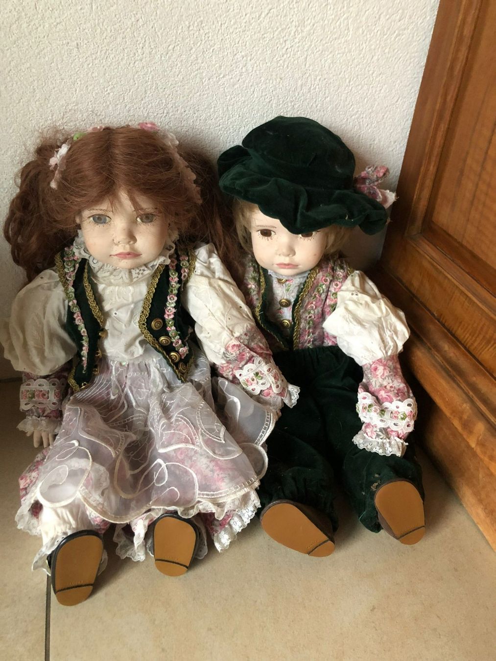 Bambole: Antike Puppen / Keramik-Gesicht – Usato da Full-Reuenthal venduto da sira-123