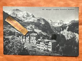 Wengen, Jungfrau, Grosshorn, Breithorn. 1920