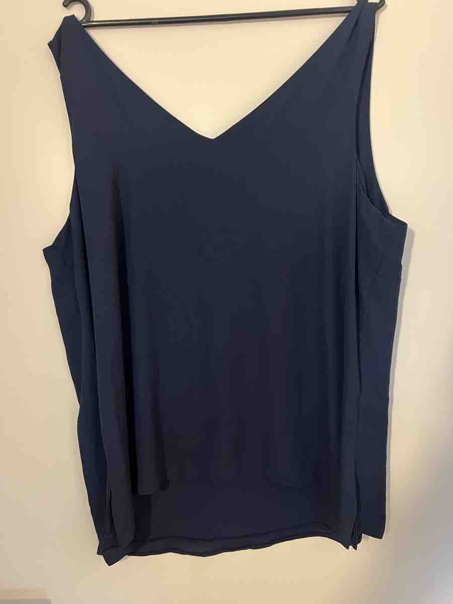 Top: Damen Bluse Wallis Blau Grösse 46 – Usato da Rüti ZH venduto da moonyy 1