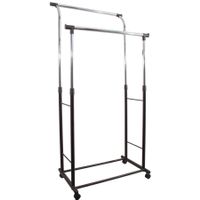 Innovativer Doppel-Kleiderständer 80 cm - leicht & robust