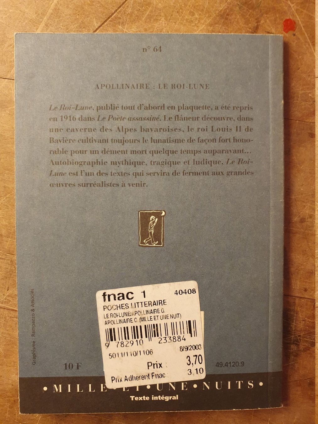 Livres: Le Roi Lune - Appolinaire – D'occasion à Zürich par loosebone 5