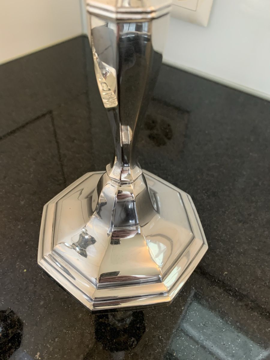 Portacandele: Kerzenständer 800 Silber – Usato da Zollikofen venduto da ausmisten_at_home 2