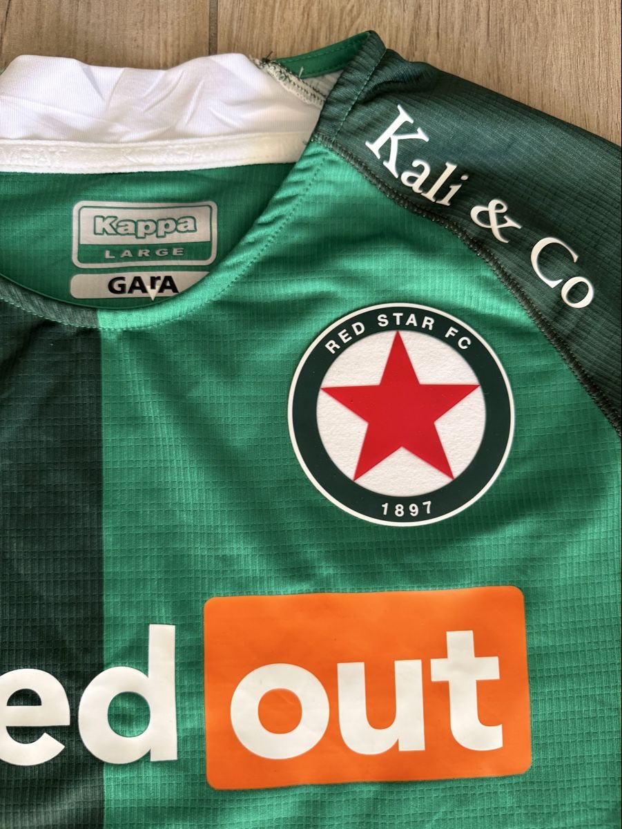 Kappa Canottiere & Pantaloni: Maillot Kappa Red Star Paris – Nuovo (secondo la descrizione) da Morges venduto da Fredk1320 2