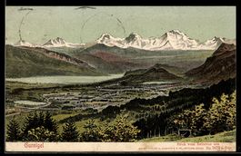 AK Gurnigel, Blick vom Bellevue aus