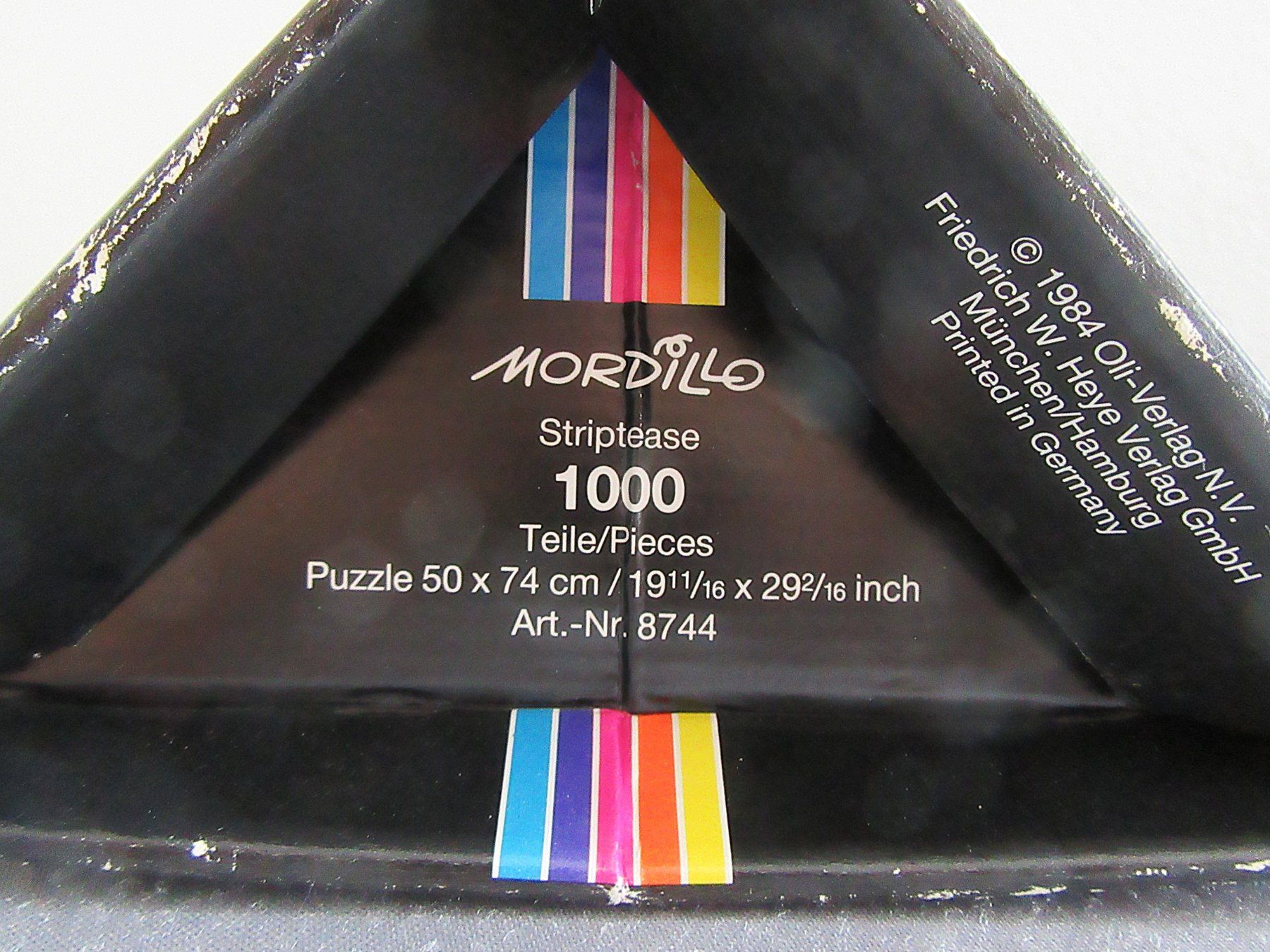 Heye Puzzles: Heye Puzzle 1000 Teile - Mordillo Striptease - komplett – D'occasion à Auenstein par Padabimbim 8