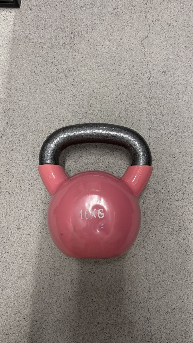 Manubri & Pesi: 16 Kg Kettlebell pink – Usato da Wädenswil venduto da charlysells 1