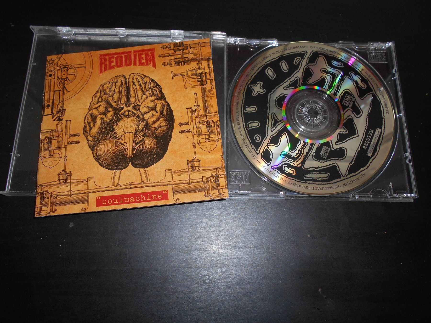 CD: Requiem – Soulmachine / 1994 – Usato da Aarberg venduto da witchhunter01