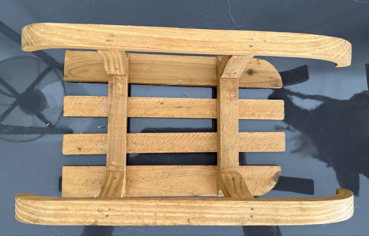 Tutte le decorazioni: Holzschlitten klein – Usato da Pfeffikon LU venduto da pepino17 4