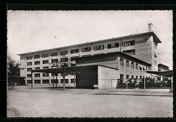 Cartoline postali: AK Thun, Dufour-Kaserne, 1946 – Usato da Berlin venduto da bartko-reher
