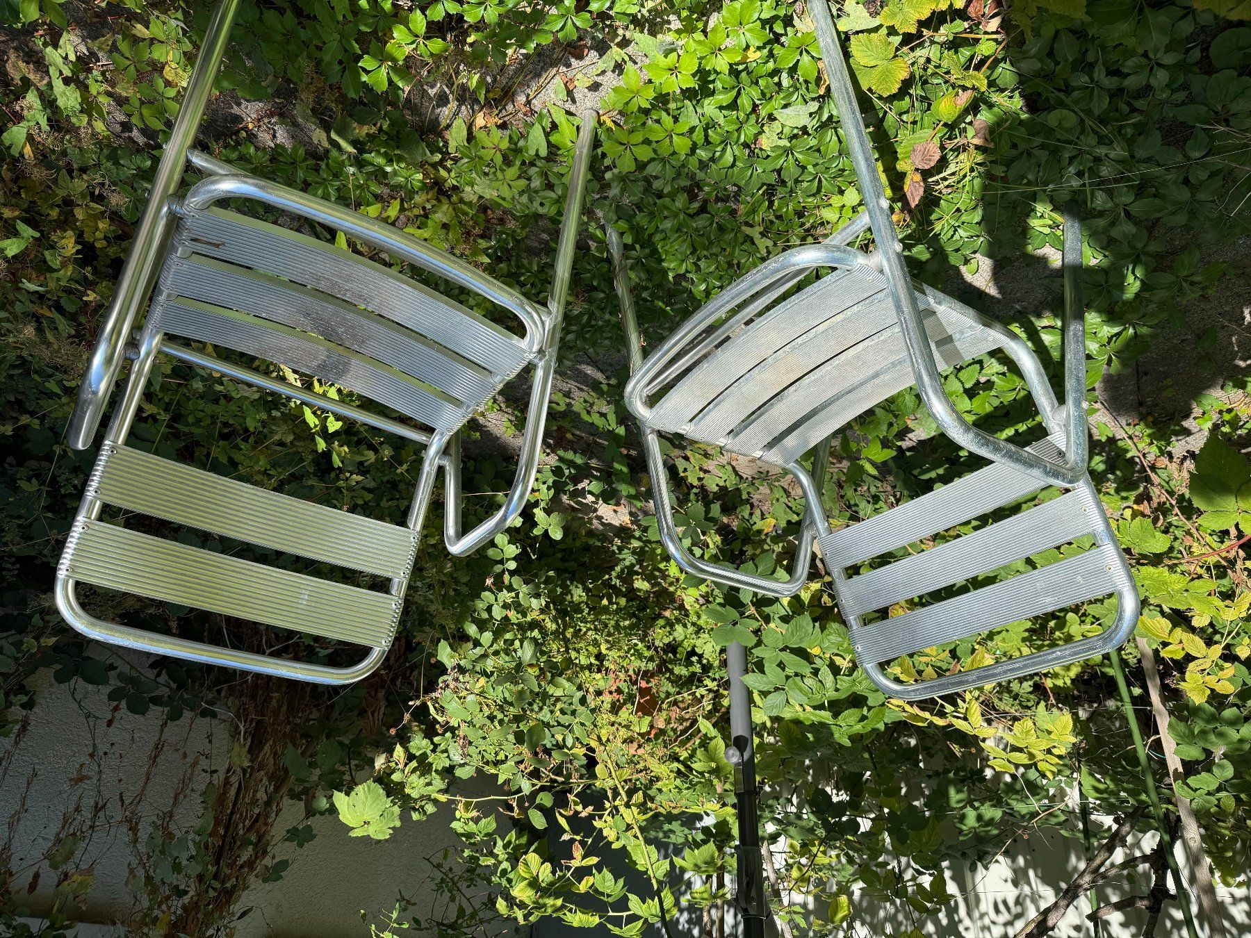 Sedie: 5 Aluminium Gartenstühle – Usato da Zürich venduto da Ypar