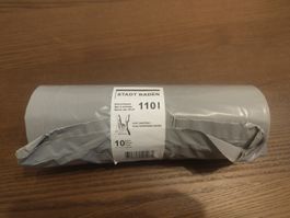 Gebührenkehrichtsack Stadt Baden 110 Liter