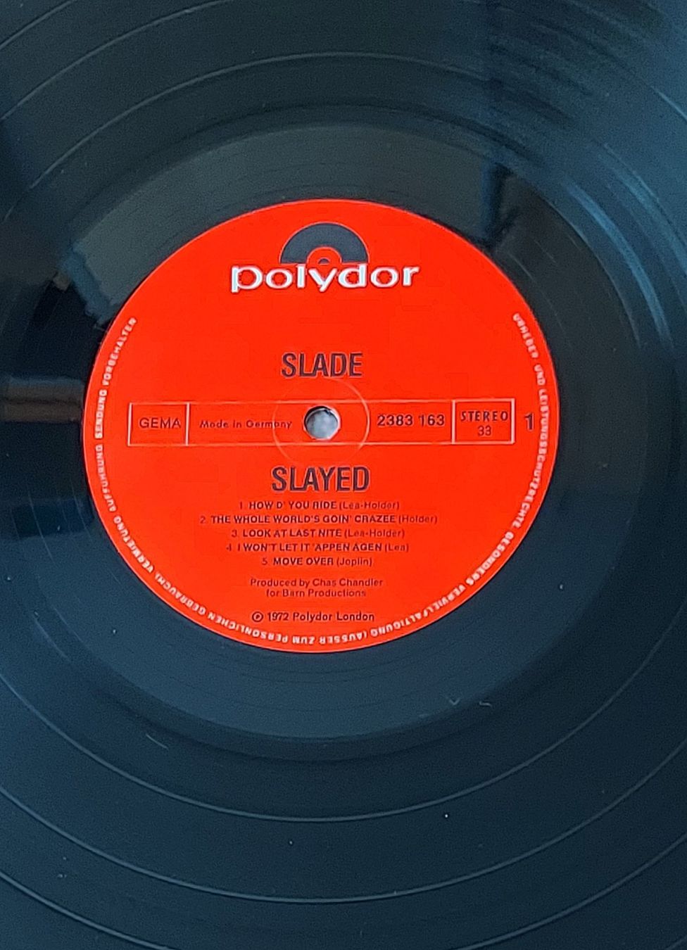 Vinyles: LP - SLADE - SLAYED? – D'occasion à Steckborn par Quo7 1