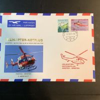 FDC Helikopter-Notflug Amsteg-Bristen 9.März 2017