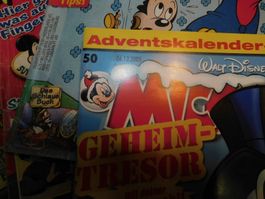 Comic 10 Micky Maus Hefte -  alte Comic Hefte   gebaucht