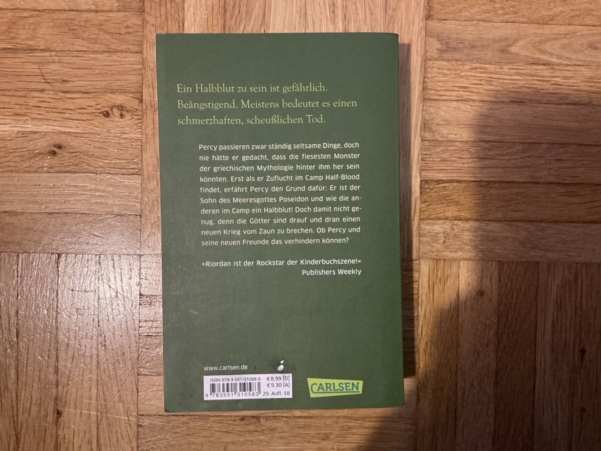 Livres: Percy Jackson: Diebe im Olymp – Neuf (Voir description) à Gurmels par aro_k5bj 1