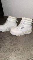 Weisse Fila High Top Sneaker