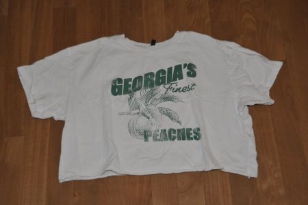 T-Shirt mit Print aus H&M - Gr. L - guter Zustand