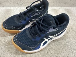 Asics Upcourt 5 Hallenschuhe blau Grösse 32.5 gebraucht